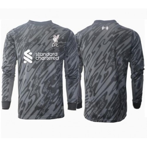 Fotballdrakt Herre Liverpool Keeper Hjemmedrakt 2024-25 Langermet